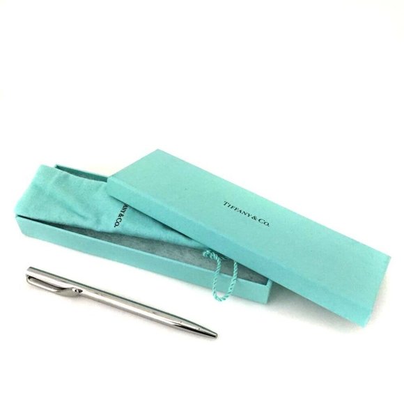 Tiffany&Co. Elsa Peretti Silver Tone Ballpoint pen /7N0404 - Picture 8 of 8